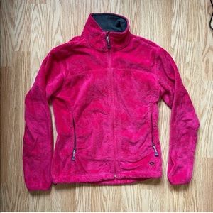 Womens Mountain Hardwear Fuzzy Fleece Jacket - LIKE NEW (S)